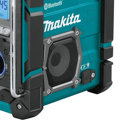 Makita XRM10 18V LXT® / 12V max CXT® Lithium-Ion Cordless Bluetooth® Job Site Charger/Radio, Tool Only