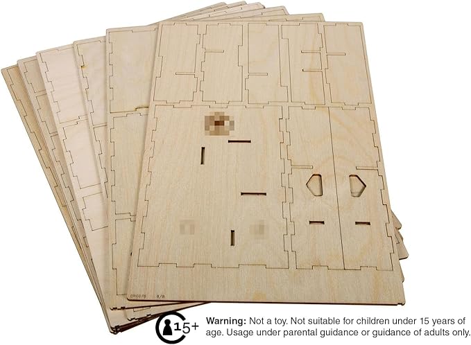 The Broken Token Game Organizer Compatible with Scythe Legendary Expansion - Wooden Game Organizing Box with Multiple Trays