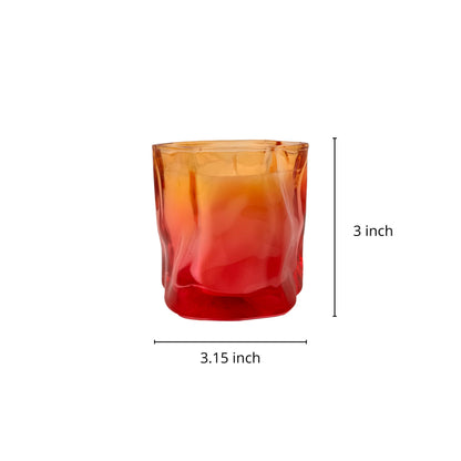 Signature Scent Ombre Jar Candle 4.5oz – CW Studio Hand-Poured Palm & Paraffin Wax, Up to 23 Hour Burn, Dust Cover Lid, Clean Burn Home Decor & Gift