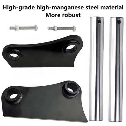 Bucket Attachment Ear Weld/with Grease Nipple Pins ，on 40mm 7-13/16" C-C Compatible Cat 304 303.5 Mini Excavator，Mini Excavator Accessories Bucket Attachment