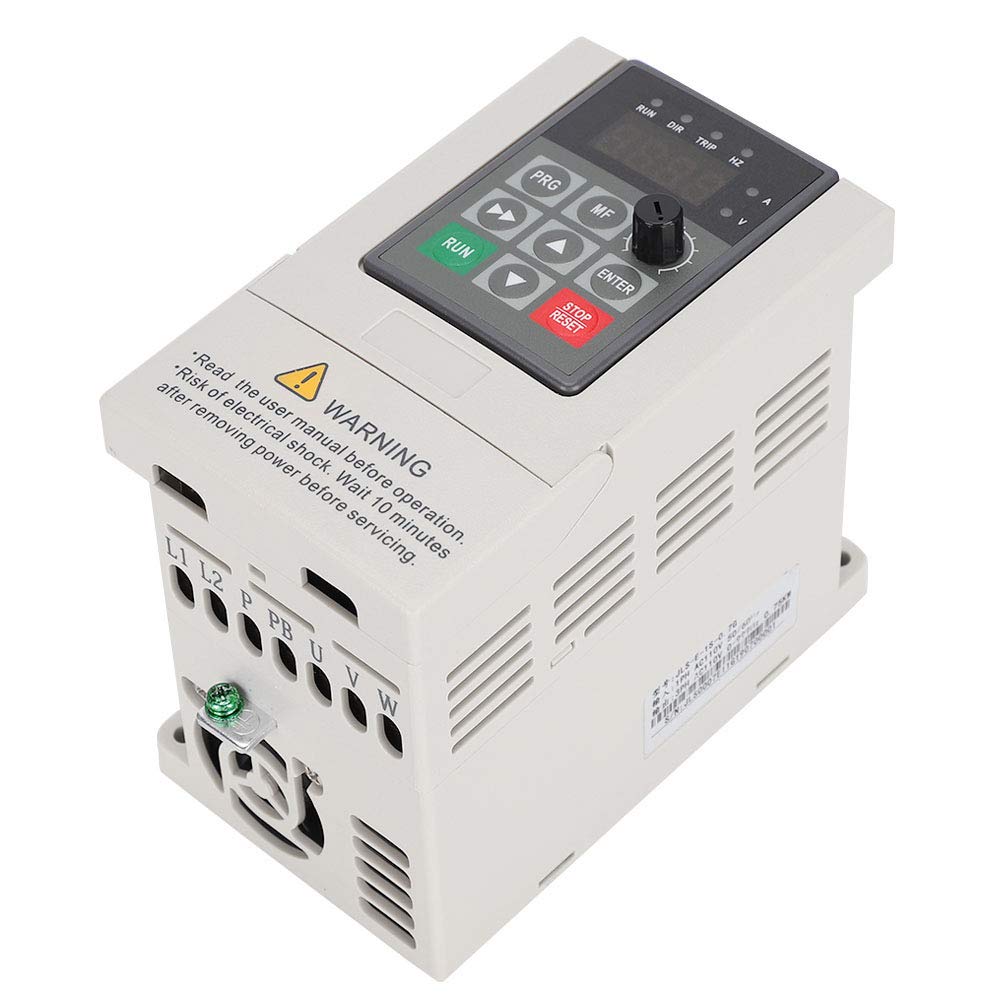 Variable Frequency Drive High Performance 0.75KW VFD Converter Single Phase to Three Phase for Industrial Motor Speed Control