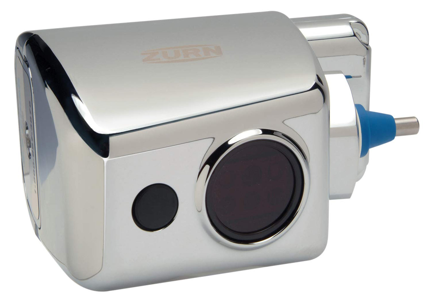 Zurn ZER6000AV-WS1-CPM AquaVantage AV ZER Exposed Sensor Diaphragm Flush Valve with 1.6 GPF and Metal Cover in Chrome & ZERK-CPM AquaSense E-Z Flush Retrofit Kit with Metal Cover, Chrome