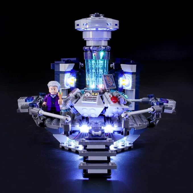 BRIKSMAX Led Lighting Kit for Ideas Doctor Who - Compatible with Lego 21304 Building Blocks Model- Not Include The Lego Set