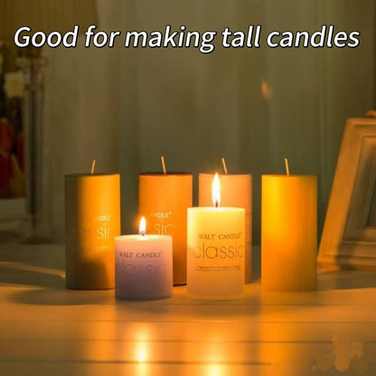 Candle Wicks 300 PCS 8 inch Hemp Candle Wicks 2.5mm Organic Beeswax Candle Wicks for Candle Making Edible Candle Wick for Butter Candle Hemp Candle Wick