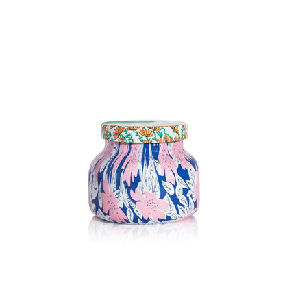 Capri Blue Scented Candles - Pattern Play Glass Jar Candles - Long Lasting Soy Wax Blend - Luxury Home Decor - Notes of Tropical Fruits & Sugared Citrus - Gifts for Women (Volcano, 8 oz)
