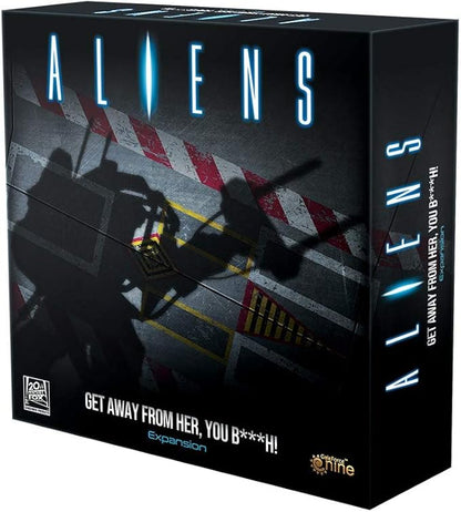Gale Force Nine | Aliens: Another Glorious Day in The Corps: Get Away from Her You BxXxh! Expansion | Board Game | 1-6 Players | Ages 14+ | 60 to 120 Minute Playing Time
