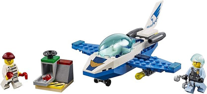 LEGO City Sky Police Jet Patrol 60206 Building Kit (54 Pieces)