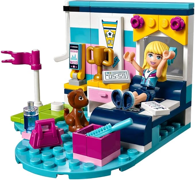 LEGO Friends Stephanie’s Bedroom 41328 Building Set (95 Piece)