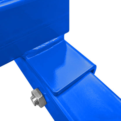 KEIKI Engine Stand 2000LBS Capacity, 360 Degree Rotating Engine Run Stand, Steel Motor Stand with 6 Casters, Foldable Engine Holder for Auto Repair & Maintenance (Blue)