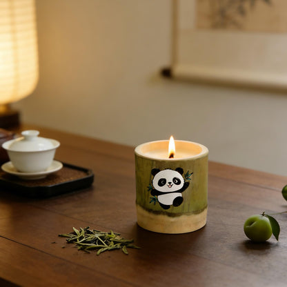 WJeffloom Premium Scented Soy Wax Candles Set - Long-Lasting Aromatherapy with Plum Fruit Fragrance for Home Bedroom Bathroom Decor & Gifts
