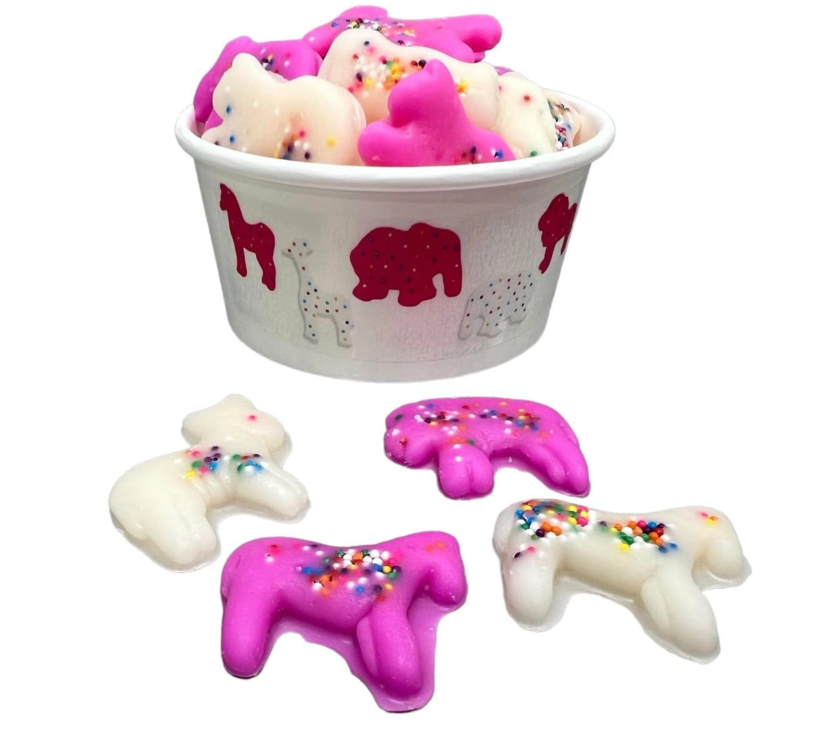FROSTED ANIMAL CRACKERS Cookies Wax Melts | Fake Food | Warm Sugar Cookie scent | 3 oz