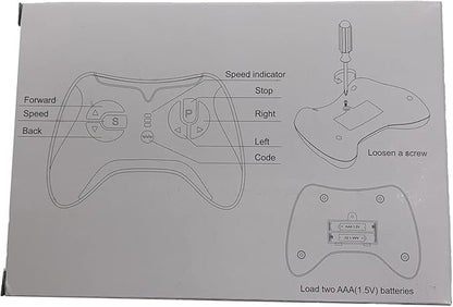 JR1958RX-2S 2.4G Remote Control and Receiver for Kids Ride On Toys 12V Control Box Motherboard Accessories Ride On Car Replacement Parts