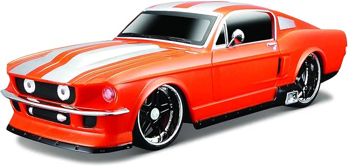 Maisto Tech R/C 1:24 Scale 2.4 GHz 1967 Ford Mustang GT Metallic Orange