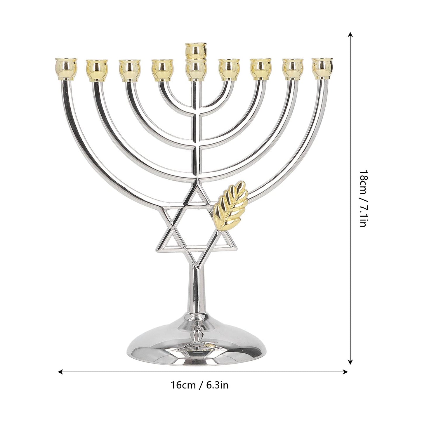 Multi-Arm Candle Holder, Table Holder, Home Decoration Stand, 9 Arm Candle Holder, Prevention, Simple Metal Candle Holder for Home Decor