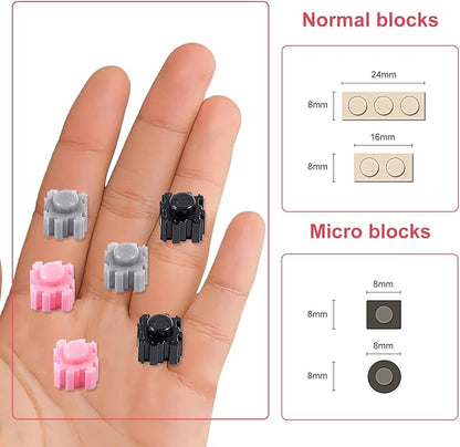 Micro Dog Building Husky Set DIY Animal 3D Puzzle Building Toy Bricks Set Educational Particle Building Blocks Toys Kits Gifts for Kids or Adults (4800 Pieces)