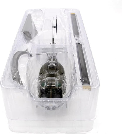 Alloy US Army UH-1 Iroquois Huey Helicopter Model 1:48 Model Simulation Science Exhibition