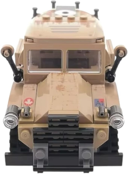 General Jim's Military Brick Building Set - WW2 Army Water Tanker Truck Vehicle Building Blocks Model Perfect for World War 2 and Brick Enthusiasts Including All Building Levels