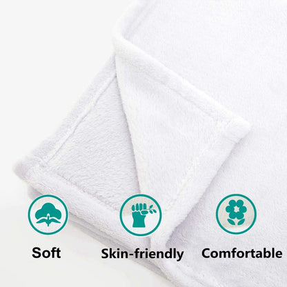 Soft Bicycle Blanket for Couch Bed Cozy Microfiber Fleece Flannel Bike Throw Blanket Gifts for Cycling Lover Kids Boys Girls Adults (Bike02, 130cm x 150cm(50'' x 60''))