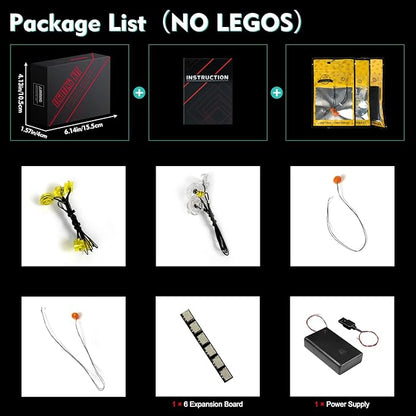 LED Light Kit Compatible with Lego Moana's Flowerpot - No Models Only Light Creative Lighting Set Accessories Compatible with Lego 43252 Moana's Flowerpot Set