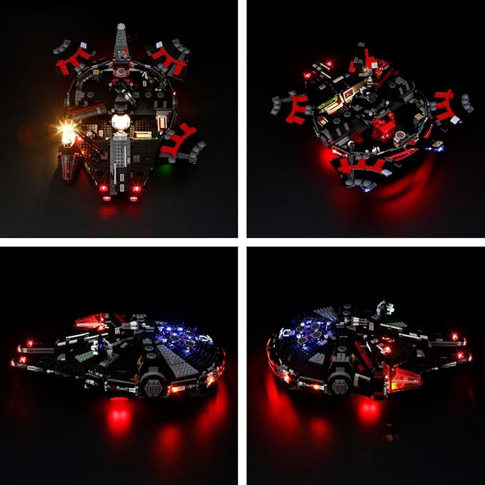 LIGHTAILING Light for Lego-75389 The Dark-Falcon - Compatible with Lego Building Set - NOT Included The Model Set