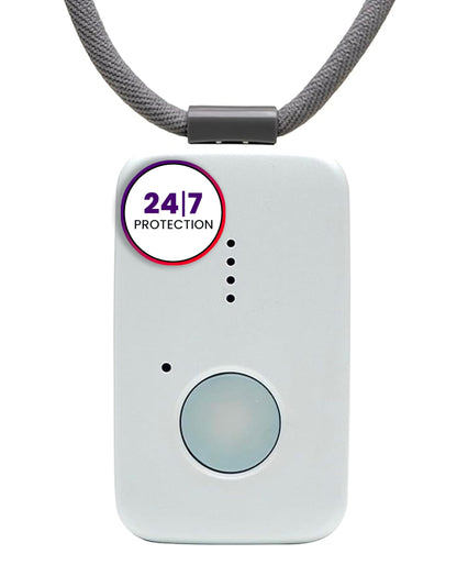 Medical Guardian MGMini | Get Help Instantly & Stay Independent | Medical Alert Device for Seniors | 24/7 Monitoring, GPS Tracking, Emergency Button | Subscription Required | Pearl