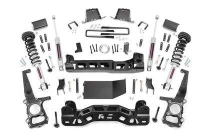 Rough Country 6" Suspension Lift Kit w/N3 Struts for 2014 Ford F-150 4WD - 57531