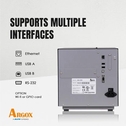 ARGOX Industrial Barcode Solutions Bundle: iX4-250 4" Thermal Transfer Printer (203 DPI, 8ips) & AS-9400 Wired 2D/QR Barcode Scanner | Complete Inventory & WMS Kit | TAA Compliant, Heavy-Duty, Plug &