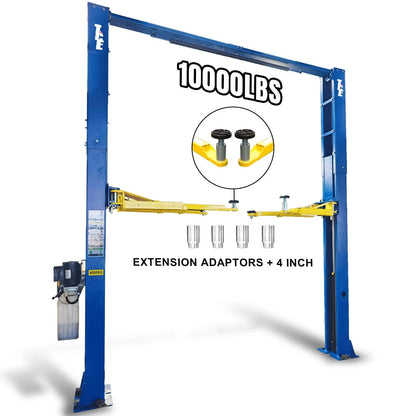 TCE 2 Post Lift 10000lbs 220V Two Post Torin Lift Extend-Height 150.79 inch