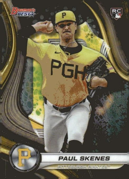 2024 Bowman's Best #53 Paul Skenes Pittsburgh Rookie Baseball Card - Sportscard Superstore