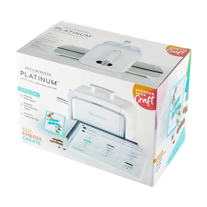 Spellbinders Platinum Die Cutting and Embossing Machine (8.5 Inch Platform + Universal Plate System)