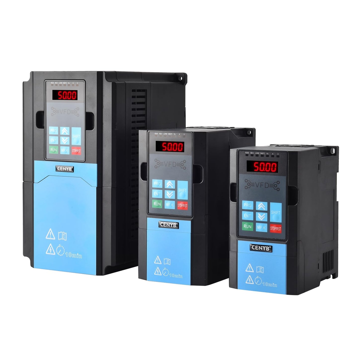 11KW 15HP 45A Variable Frequency Drive vfd 220v Input 220v 3 Phase Output, 0-3000Hz, Upgraded Up/Down Button Tuning Mode, Precise Control to 0.01Hz, Inverter for CNC Spindle Motor Speed Control
