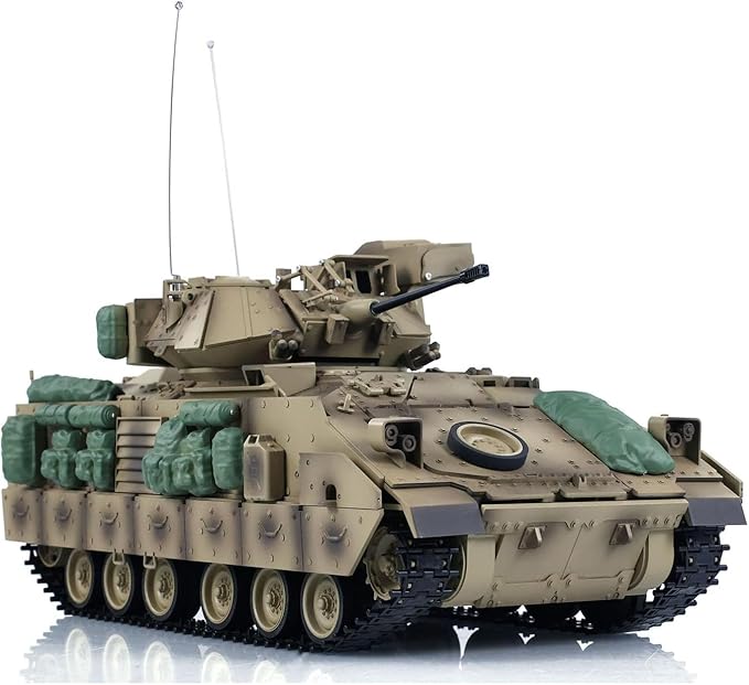 TOUCAN RC HOBBY US in Stock Tongde 1/16 RC Tanks M2A2 Bradley Infrared Barrel Recoil Electric Toy Model No BB Shooting Function