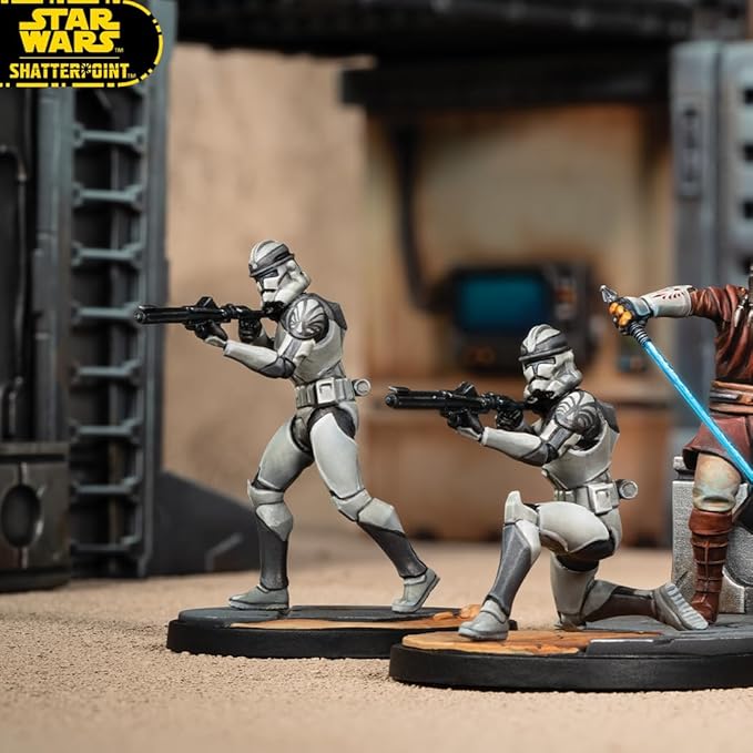 Star Wars Shatterpoint Lead by Example SQUAD PACK - Tabletop Miniatures Game Strategy Game for Kids and Adults Ages 14+ 2 Players 90 Minute Playtime Made by Atomic Mass Games