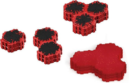 Renegade Game Studios Heroscape: Lava Fields of Valhalla Terrain Expansion 120+ Hex Tiles 4 Lava Rock Outcrop Pieces