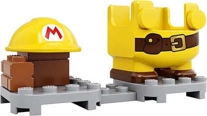 LEGO Super Mario Builder Mario Power-Up Pack 71373 Building Kit Fun Gift for Kids to Power Up The Mario Figure in The Adventures with Mario Starter Course (71360) Playset (10 Pieces)