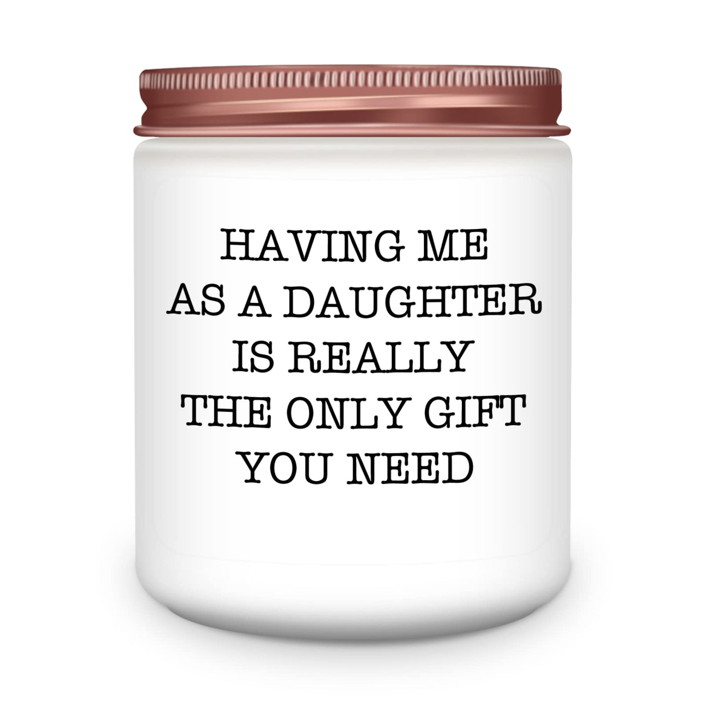 Gifts for Mom Dad from Daughter - Funny Mom Dad Birthday Gift, Mothers Fathers Day Birthday Thanksgiving Christmas Lavender Candles Gifts from Daughter