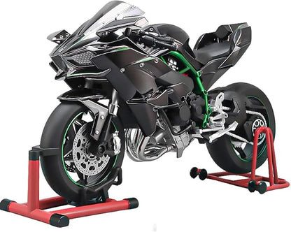 RC Motorcycle Model for Adult 1/7 Scale Remote Control Motorcycle V4 Top Edition with Ignition System &amp Smoke Spray for Biker