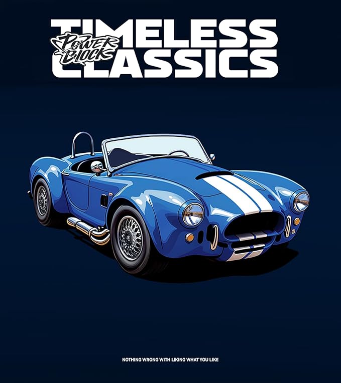 dOMOb Shelby Cobra 427 Car Building Kit – 317 pcs Building Blocks Set w/Container Display Box – Modular Scale 1:32 Model – Bricks Toy for Kids &amp Adults 8+ – for Boys Hobbyist Collector