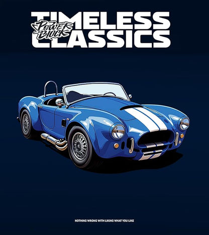 dOMOb Shelby Cobra 427 Car Building Kit – 317 pcs Building Blocks Set w/Container Display Box – Modular Scale 1:32 Model – Bricks Toy for Kids &amp Adults 8+ – for Boys Hobbyist Collector
