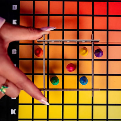 HUES and CUES - Vibrant Color Guessing Board Game for 3-10 Players Ages 8+ Connect Clues and Guess from 480 Color Squares