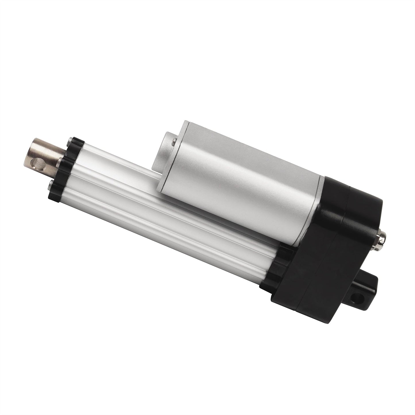 Progressive Automations 24V Water-Resistant Linear Actuator - 12 inches Stroke, 450 lbs Force, IP66 for Industrial, Solar Usage, Brushed DC Electric Motor & Stainless Steel Stroke Rod, PA-10