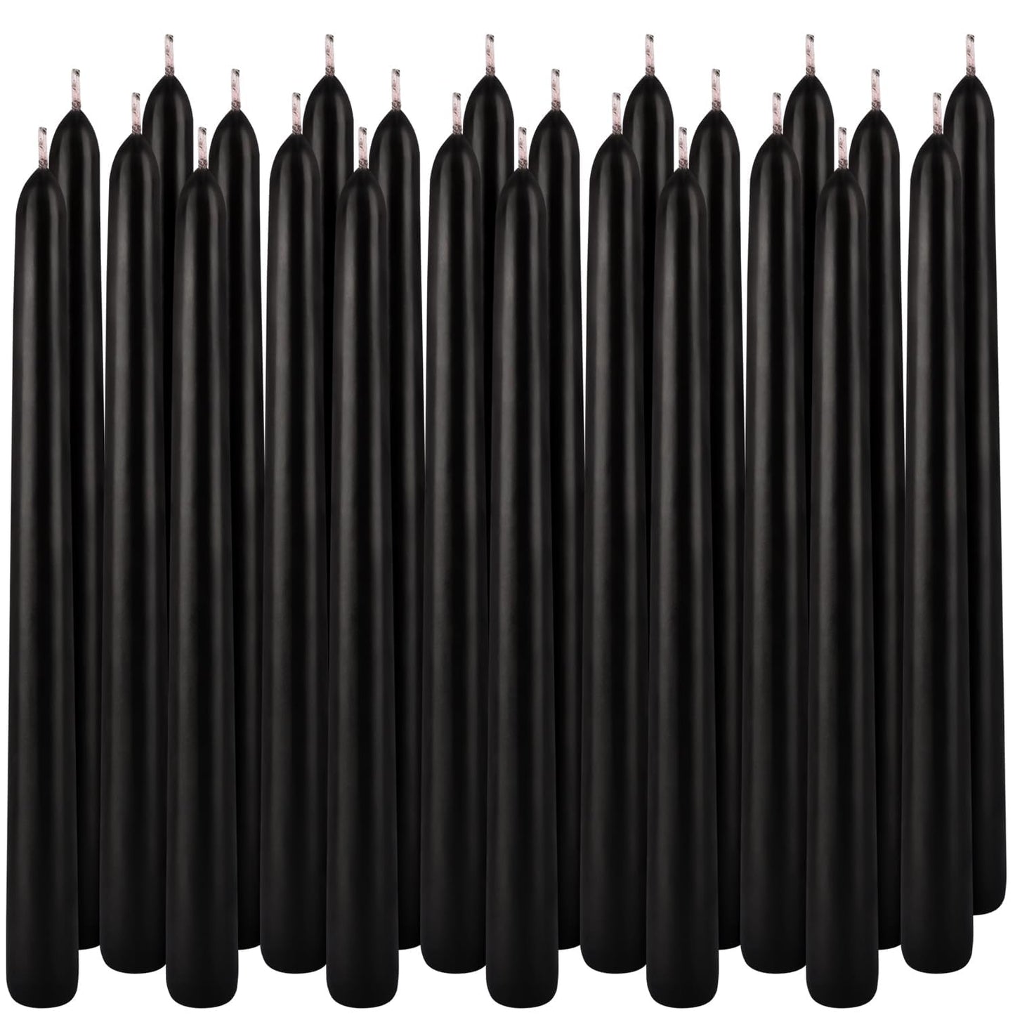 24 Pcs 10 Inch Vampire Blood Taper Candles Vampire Blood Candle, Ritual Spell Unscented Candle Halloween Spooky Decor for Haunted House, Gothic Theme Party.