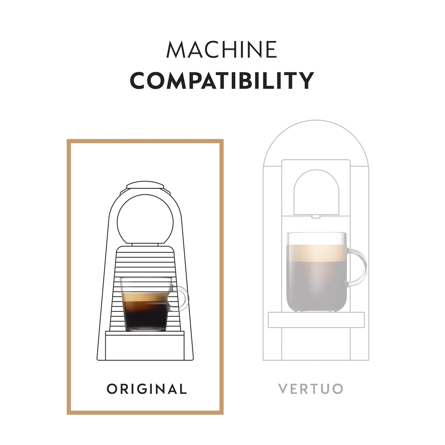 Nespresso Capsules Original Line, Barista Flavored Pack, Medium Roast Espresso Coffee, 30 Count Espresso Coffee Pods