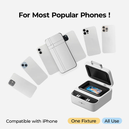 HTVRONT H17 Phone Cases Heat Press Automatic Vacuum Heat Press Machine for Phone Cases (Compatible with iPhone)+ Tumbler Heat Press Machine