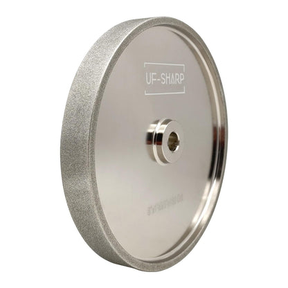 UF-SHARP CBN Grinding Wheel 8 inch 180 Grit, 1" Wide, 5/8" Arbor, Suitable for All Kinds of 8-inch Bench Grinders (180 Grit)