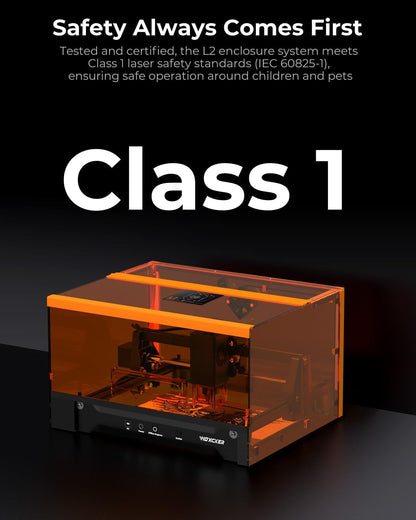 Laser Engraving and Cutting Machine, 10W 360° Enclosure Laser Engraver Pre-Assembled High-Precision for Metal Wood Acrylic Leather Glass Stainless Steel Beginner-Friendly (Class 1 Output 10000mW)