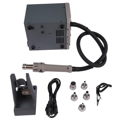 Getanye ST-862D Hot Air Gun Soldering Station, 1000W Digital Display Rework Station, Automatic Sleep, Adjustable Temperature, ST862D