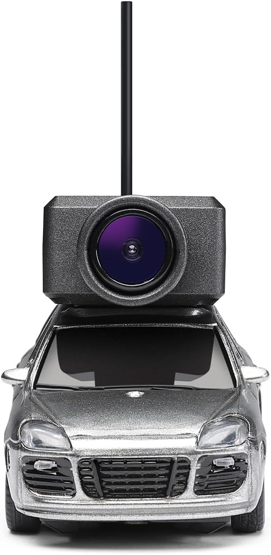 Aetheria WL Mini RC Car with HD FPV Camera 1/64 Remote Control Car FPV RC Drift Cars with LED Ambient Lights &amp Interactive Controls &amp 3-Speed Modes Gift for Adult (Grey)