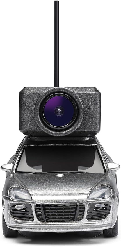 Aetheria WL Mini RC Car with HD FPV Camera 1/64 Remote Control Car FPV RC Drift Cars with LED Ambient Lights &amp Interactive Controls &amp 3-Speed Modes Gift for Adult (Grey)