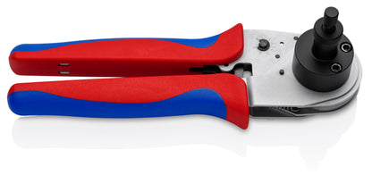 KNIPEX Tools 97 52 67 DT Crimping Pliers - Four-Mandrel For DT Contacts, 9"